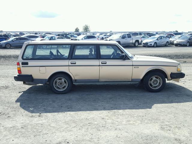 YV1AX8859H1744646 - 1987 VOLVO 245 DL TAN photo 9