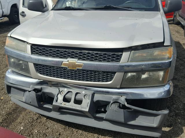 1GCCS139678202490 - 2007 CHEVROLET COLORADO TAN photo 9