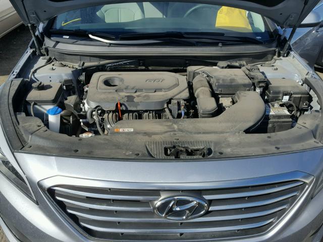 5NPE24AF2HH491860 - 2017 HYUNDAI SONATA SE GRAY photo 7