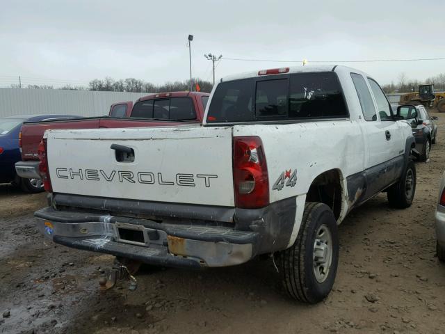 1GCHK29U53E242241 - 2003 CHEVROLET SILVERADO WHITE photo 4