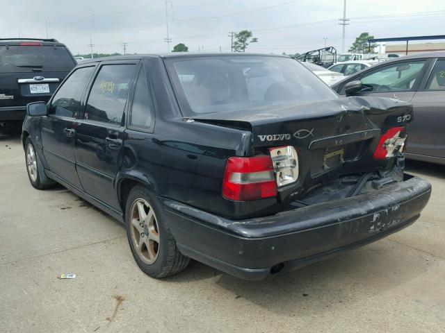 YV1LS55A2X2597828 - 1999 VOLVO S70 BLACK photo 3