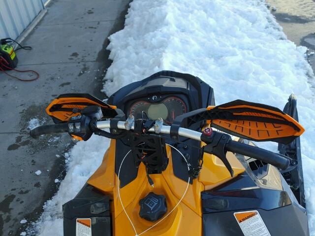 2BPSUTED7EV000124 - 2014 SKID SNOWMOBILE ORANGE photo 5