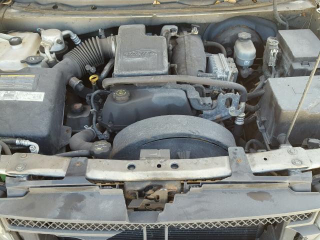 1GNDS13S722160552 - 2002 CHEVROLET TRAILBLAZE TAN photo 7