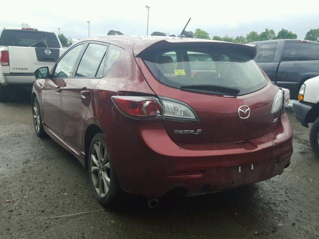 JM1BL1H69A1290300 - 2010 MAZDA 3 S BURGUNDY photo 3