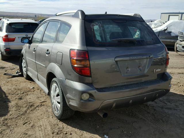 5Y2SL65846Z450689 - 2006 PONTIAC VIBE CHARCOAL photo 3