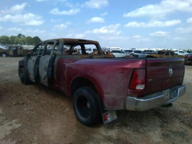 3C63DPHL1CG340256 - 2012 DODGE RAM 3500 S BURN photo 3