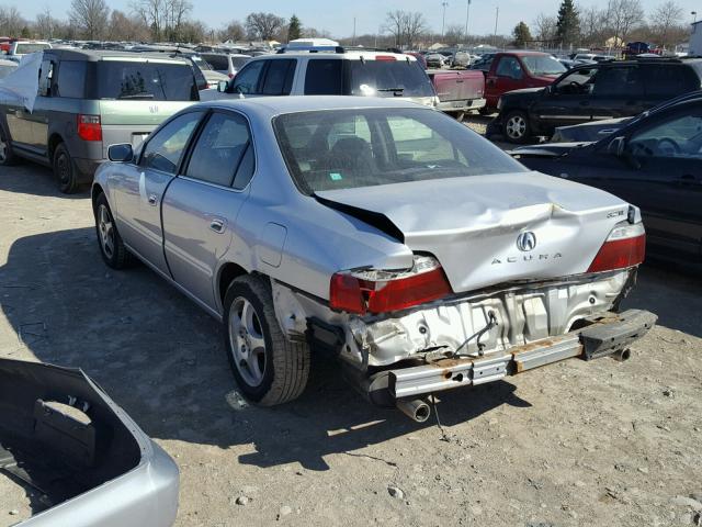 19UUA566X3A086411 - 2003 ACURA 3.2TL SILVER photo 3