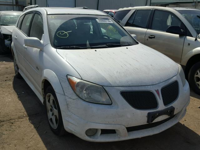 5Y2SL65887Z406177 - 2007 PONTIAC VIBE WHITE photo 1