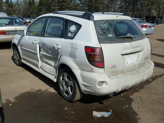 5Y2SL65887Z406177 - 2007 PONTIAC VIBE WHITE photo 3