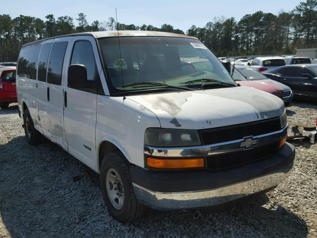 1GAHG39U141160001 - 2004 CHEVROLET EXPRESS G3 WHITE photo 1