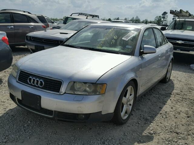 WAULT68E52A170226 - 2002 AUDI A4 3.0 QUA GRAY photo 2