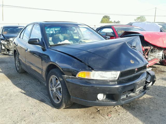 4A3AA46LXXE113183 - 1999 MITSUBISHI GALANT ES BLACK photo 1