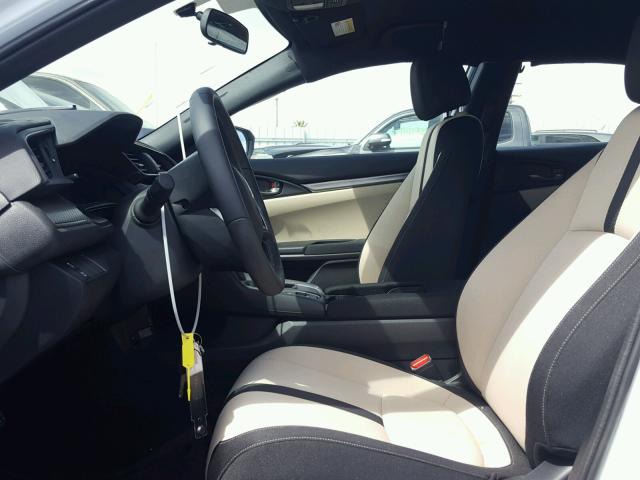 SHHFK7G42JU214799 - 2018 HONDA CIVIC SPOR WHITE photo 5