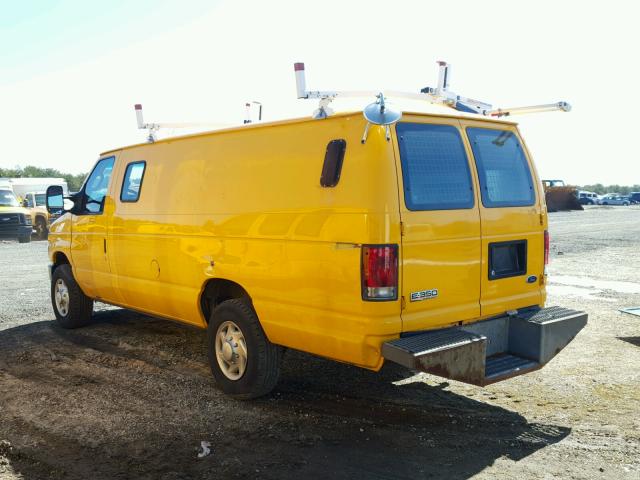 1FTSS34L78DA10165 - 2008 FORD ECONOLINE YELLOW photo 3