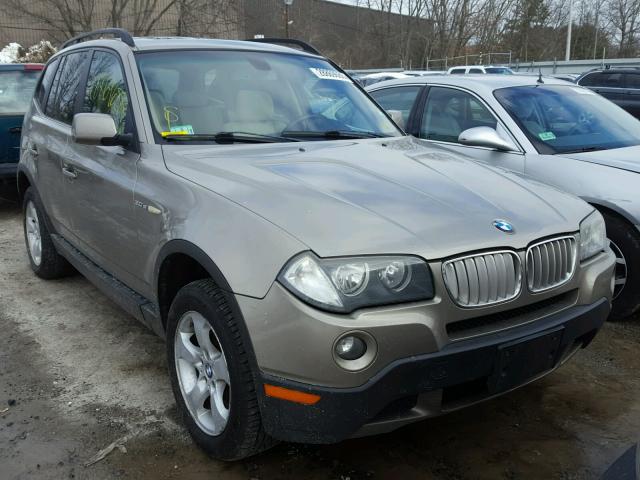 WBXPC93407WF07972 - 2007 BMW X3 3.0SI GRAY photo 1