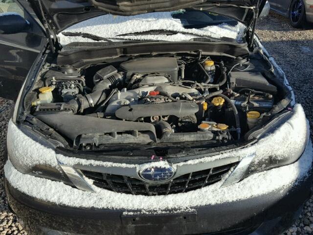 JF1GH61638H837423 - 2008 SUBARU IMPREZA 2. GRAY photo 7