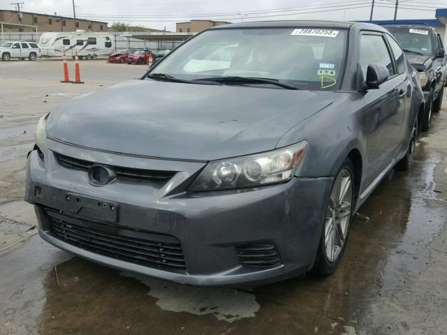 JTKJF5C73C3030856 - 2012 TOYOTA SCION TC CHARCOAL photo 2