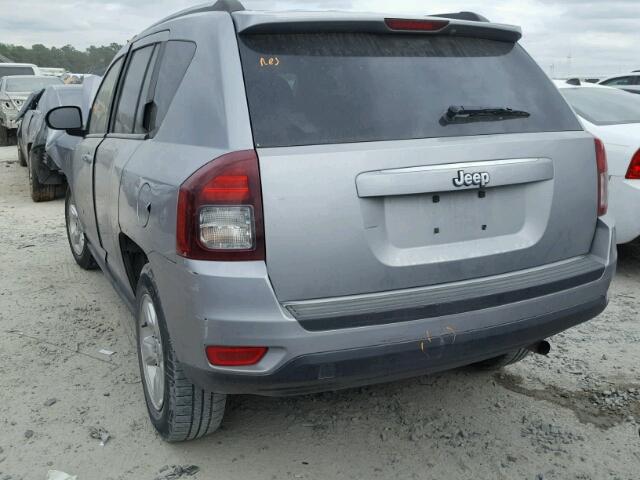 1C4NJCBA1FD250150 - 2015 JEEP COMPASS SP GRAY photo 3