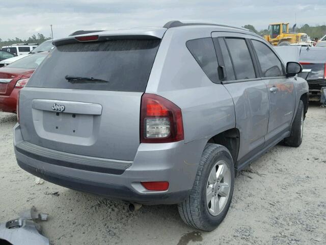 1C4NJCBA1FD250150 - 2015 JEEP COMPASS SP GRAY photo 4