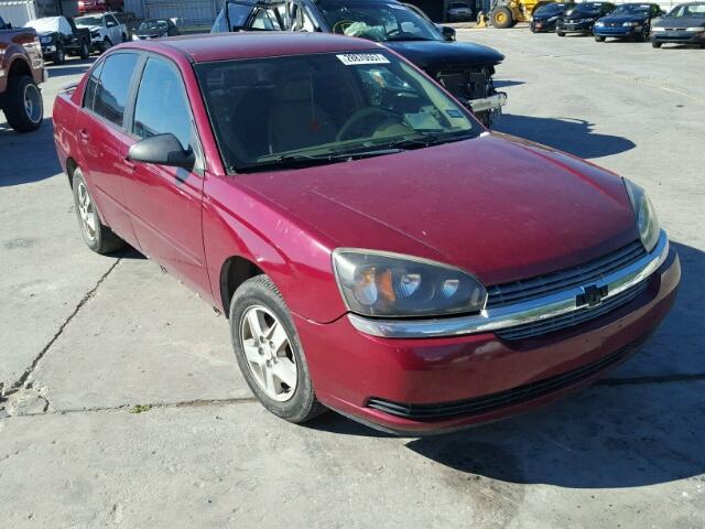 1G1ZT52835F226917 - 2005 CHEVROLET MALIBU LS 栗色 照片 1
