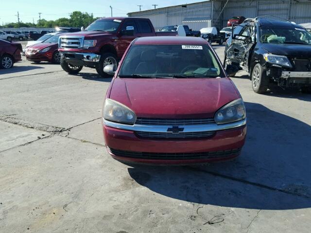 1G1ZT52835F226917 - 2005 CHEVROLET MALIBU LS 栗色 照片 10