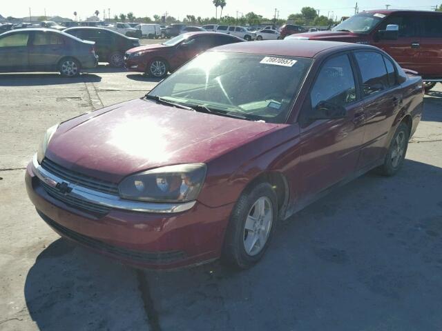 1G1ZT52835F226917 - 2005 CHEVROLET MALIBU LS 栗色 照片 2