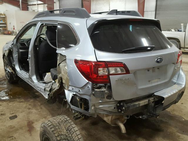 4S4BSBNC0G3259058 - 2016 SUBARU OUTBACK 2. SILVER photo 3