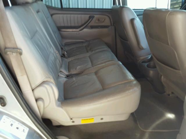 5TDZT38A93S168220 - 2003 TOYOTA SEQUOIA LI GRAY photo 6