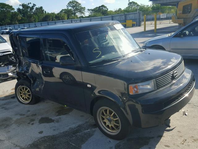 JTLKT334664068549 - 2006 TOYOTA SCION XB BLACK photo 1