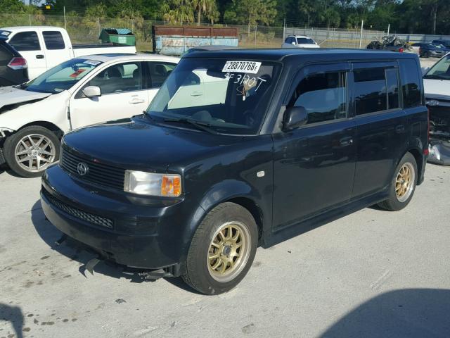 JTLKT334664068549 - 2006 TOYOTA SCION XB 黑色 照片 2