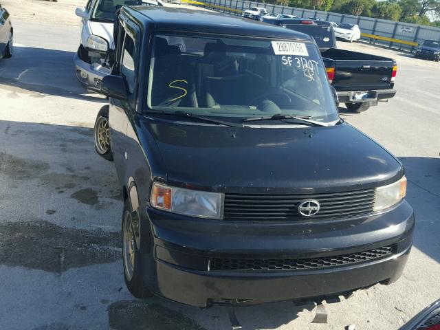 JTLKT334664068549 - 2006 TOYOTA SCION XB BLACK photo 9