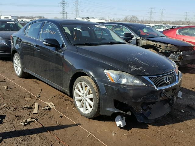 JTHCK262792030334 - 2009 LEXUS IS 250 BLACK photo 1