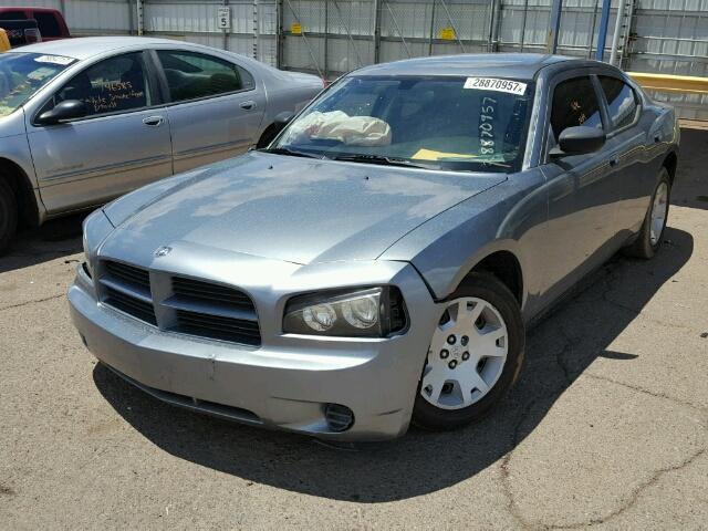 2B3KA43G37H880012 - 2007 DODGE CHARGER SE GRAY photo 2