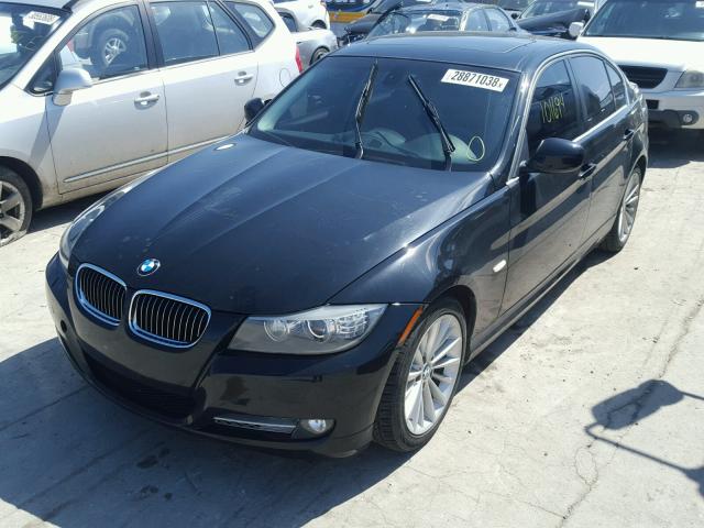 WBAPN7C5XBF184084 - 2011 BMW 335 D BLACK photo 2