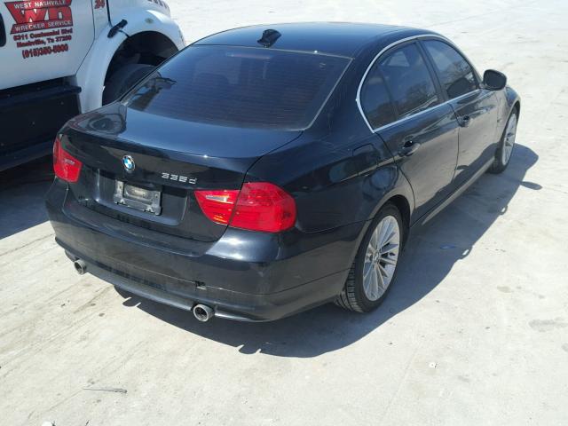 WBAPN7C5XBF184084 - 2011 BMW 335 D BLACK photo 4