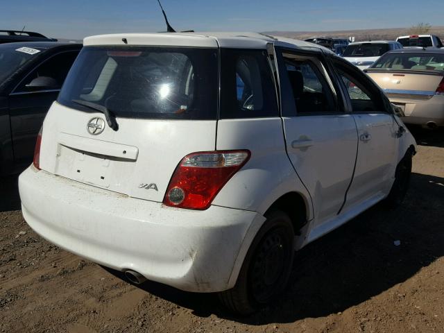 JTKKT624060138285 - 2006 TOYOTA SCION XA WHITE photo 4
