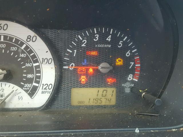 JTKKT624060138285 - 2006 TOYOTA SCION XA WHITE photo 8