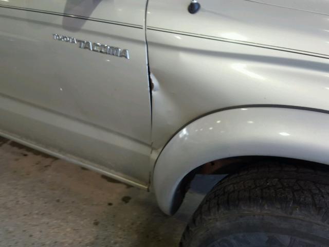 5TESM92N74Z383970 - 2004 TOYOTA TACOMA XTR GRAY photo 9