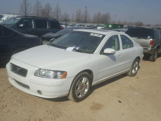 YV1RS592992733274 - 2009 VOLVO S60 2.5T WHITE photo 2