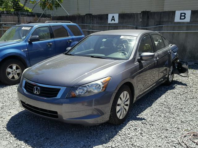 1HGCP2F34AA090868 - 2010 HONDA ACCORD LX GRAY photo 2