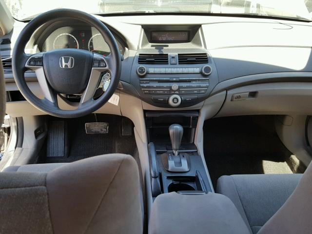 1HGCP2F34AA090868 - 2010 HONDA ACCORD LX GRAY photo 9