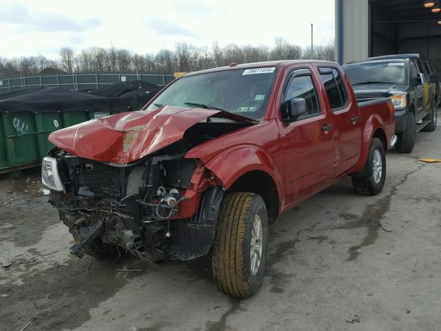 1N6AD0EV8GN794656 - 2016 NISSAN FRONTIER S RED photo 2