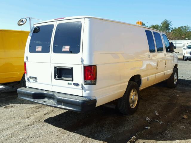 1FTSS3EL1DDB08696 - 2013 FORD ECONOLINE WHITE photo 4