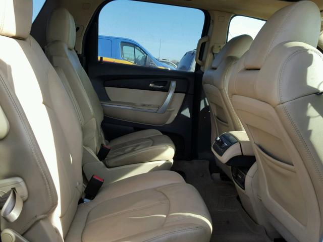 1GKKVRED6BJ326820 - 2011 GMC ACADIA SLT შავი ფოტო 6