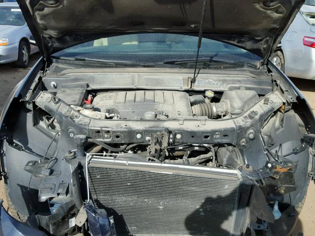 1GKKVRED6BJ326820 - 2011 GMC ACADIA SLT შავი ფოტო 7