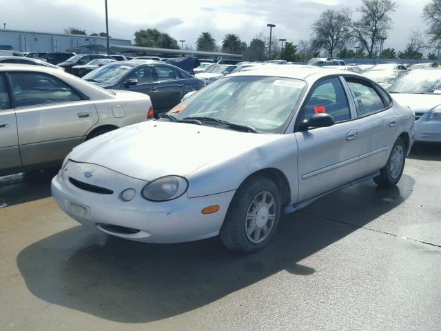 1FALP51U9VA156066 - 1997 FORD TAURUS G SILVER photo 2