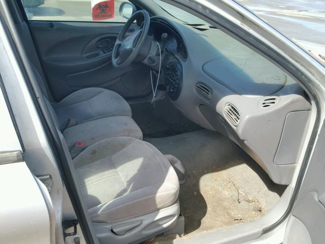 1FALP51U9VA156066 - 1997 FORD TAURUS G SILVER photo 5