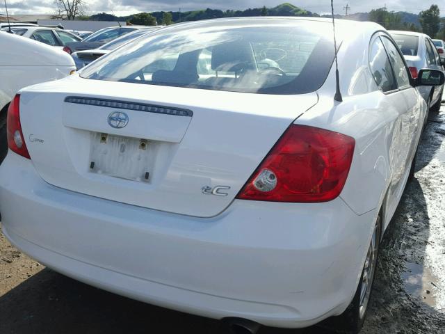 JTKDE177070147370 - 2007 TOYOTA SCION TC 白色 照片 4