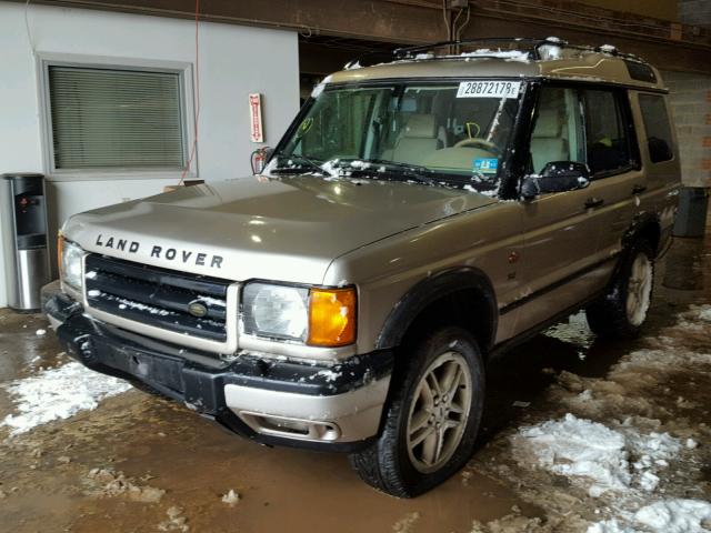 SALTY12482A746519 - 2002 LAND ROVER DISCOVERY GOLD photo 2