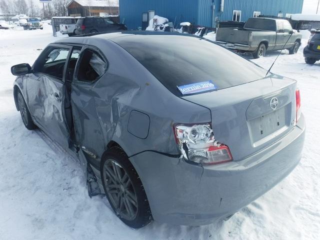 JTKJF5C70B3007744 - 2011 TOYOTA SCION TC 灰色 照片 3